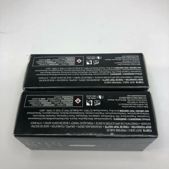 2 NYX Total Control Drop Foundation Deep Sable TCDF18 New - Picture 3 of 5